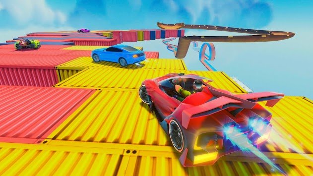 特技汽車競賽汽車跳躍（Stunt Car Race）