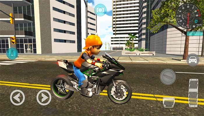 特技摩托城市游乐场（BoBoiBoy Bike Stunt 3D）