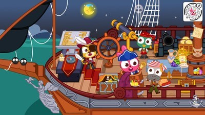 泡泡小鎮海盜大冒險