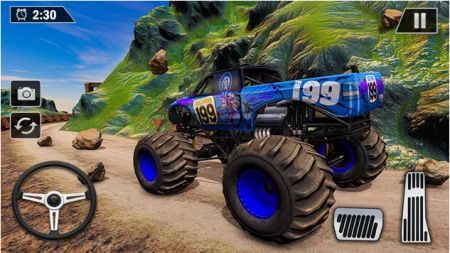 越野怪物卡車攀爬（Offroad Monster Truck Climb）