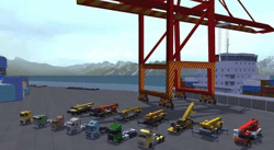 貨運港口模擬（Truck Crane SIM : Cargo Ship）