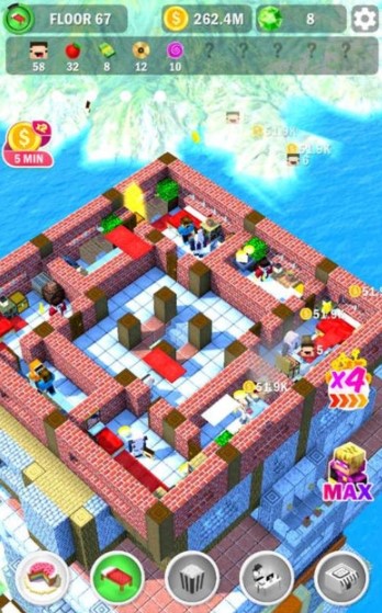 大樓建造3d（Tower Craft）