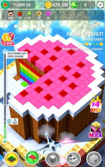 大樓建造3d（Tower Craft）