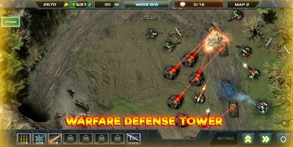 塔防無(wú)限戰(zhàn)爭(zhēng)（Tower Defense: Alien War TD）