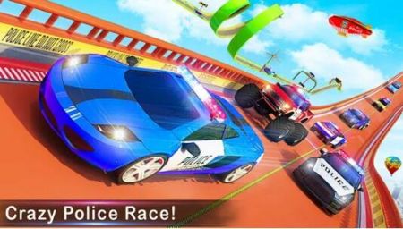 警車危險賽道駕駛（Police Car Ramp Stunts ）