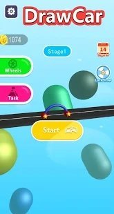 涂鴉畫(huà)車(chē)比賽（Draw Car）