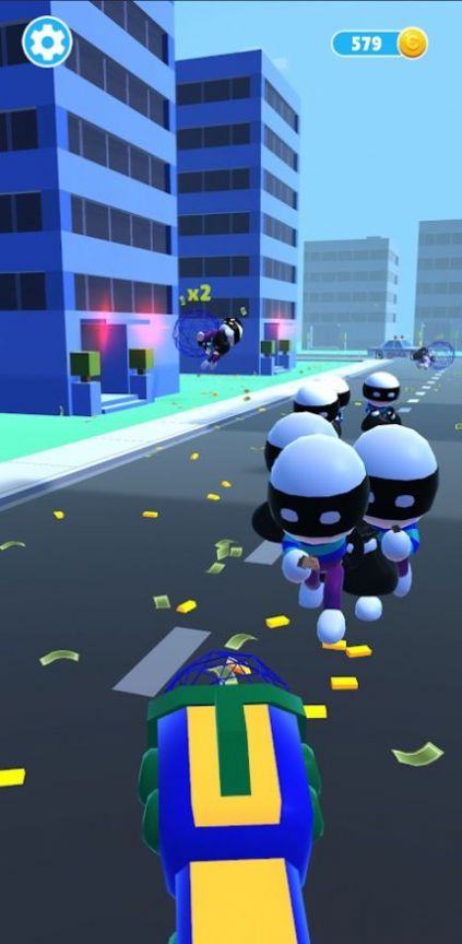 粘性的強盜球（StickyRobbersBall）