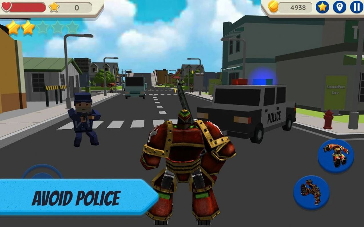 機(jī)器人城市生存（Robot Hero: City Simulator 3D）