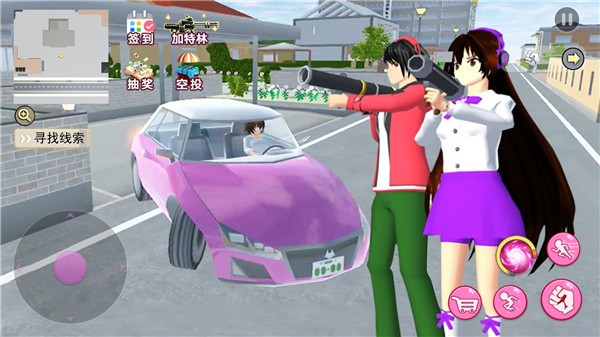 櫻花城市獵車女神