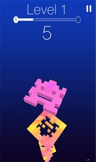旋轉下降的形狀（Rotate falling shapes）