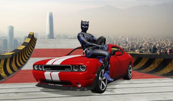 黑色英雄大型坡道(Black Hero Mega Ramp)