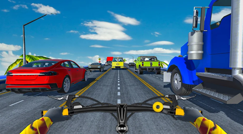 瘋狂的交通自行車騎士3D（Endless Cycle Race）