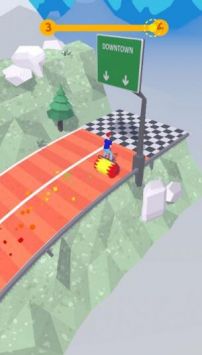山地滾軸賽3D（Hills Roller Race 3D）