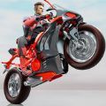 摩托GP自行�特技（Moto GP Bike Stunt Game）