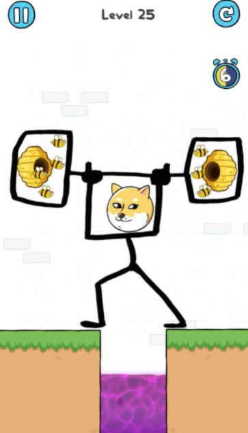 狗狗救援繪制線條（Doge Rescue: Draw To Save）