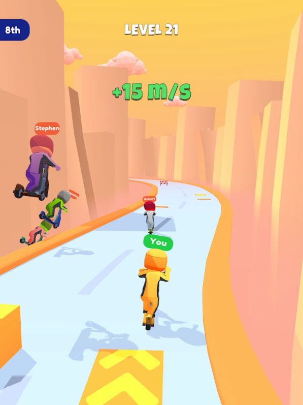電動(dòng)滑板車競(jìng)賽（E Scooter Race）