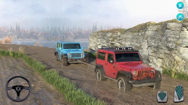 山地吉普车驾驶模拟器（Jeep Games 4x4 Offroad Jeep）