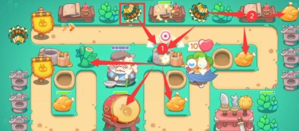 《保衛蘿卜4》喜樂月餅節第3關通關攻略