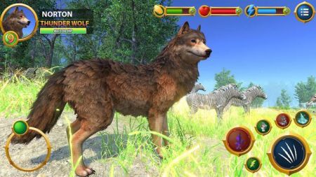 虛擬北極狼家庭模擬器（Virtual Arctic Wolf Family Simulator）