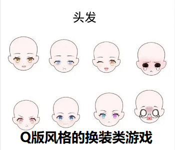 Q版風格的換裝類游戲