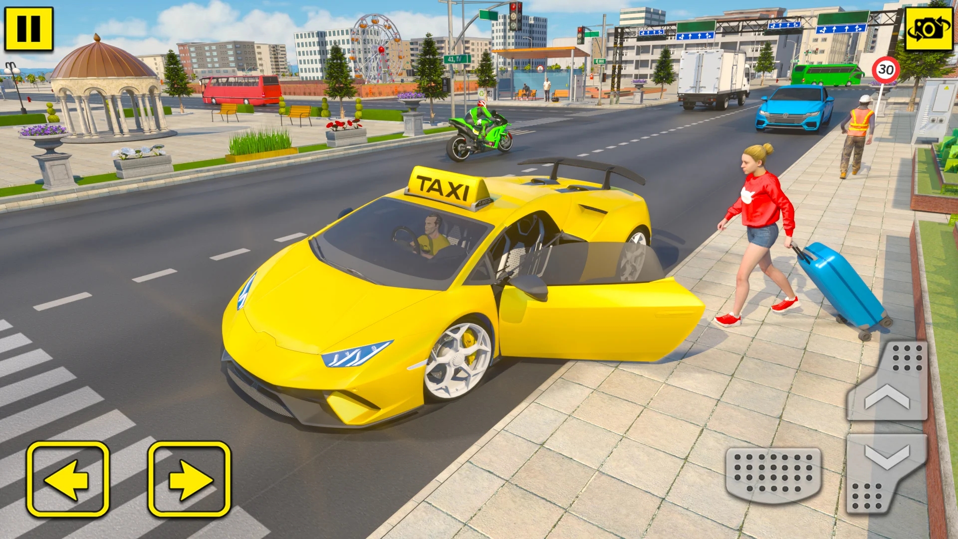 城市模擬出租車（City Taxi Simulator Taxi games）