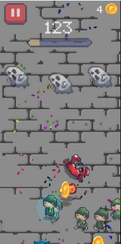 地牢怪物攻擊（Pixel Run）