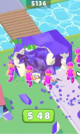 閑置的石頭礦工Idle Stone Miner