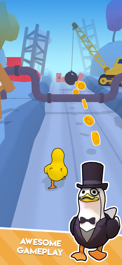 鴨子跑酷安卓版(Duck on the Run)