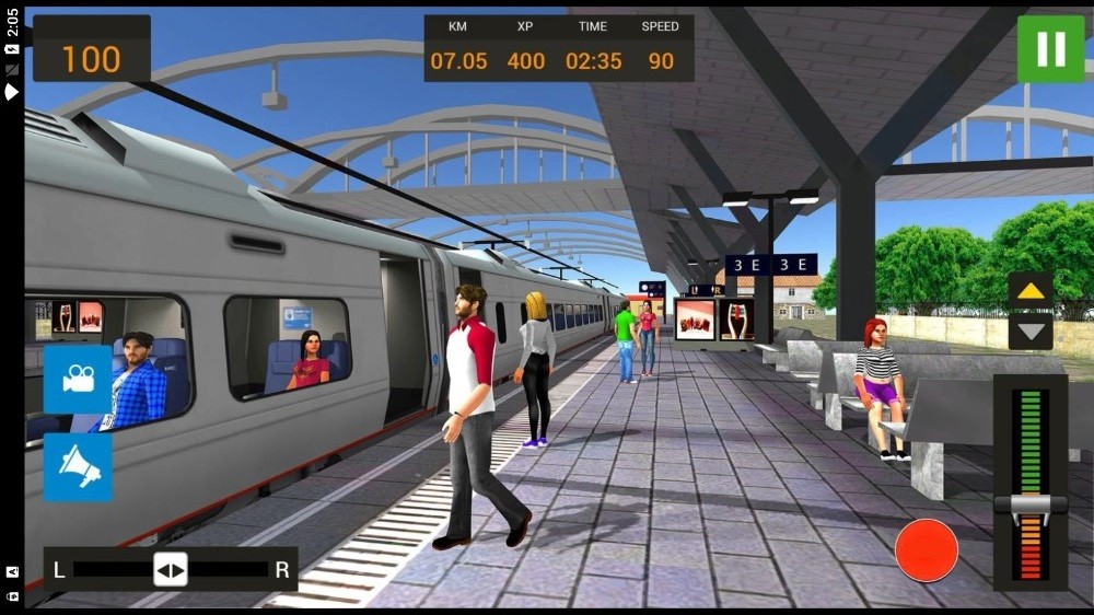模擬城際列車