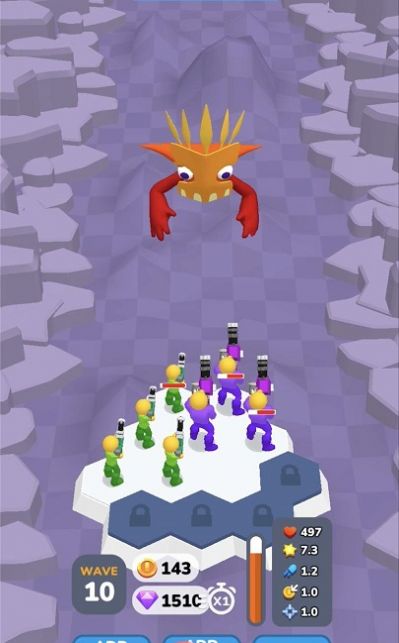 放置防御平臺游戲(Platform Survivor: Idle Defence)