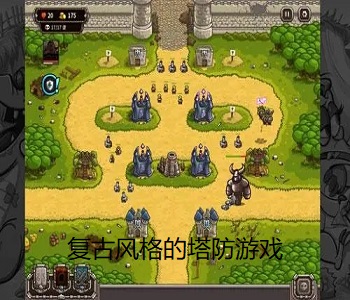 復(fù)古風格的塔防游戲