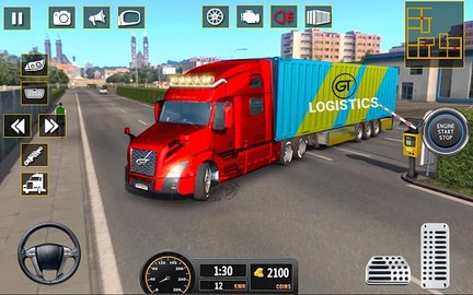 真實(shí)卡車(chē)司機(jī)模擬駕駛(Truck parking game)
