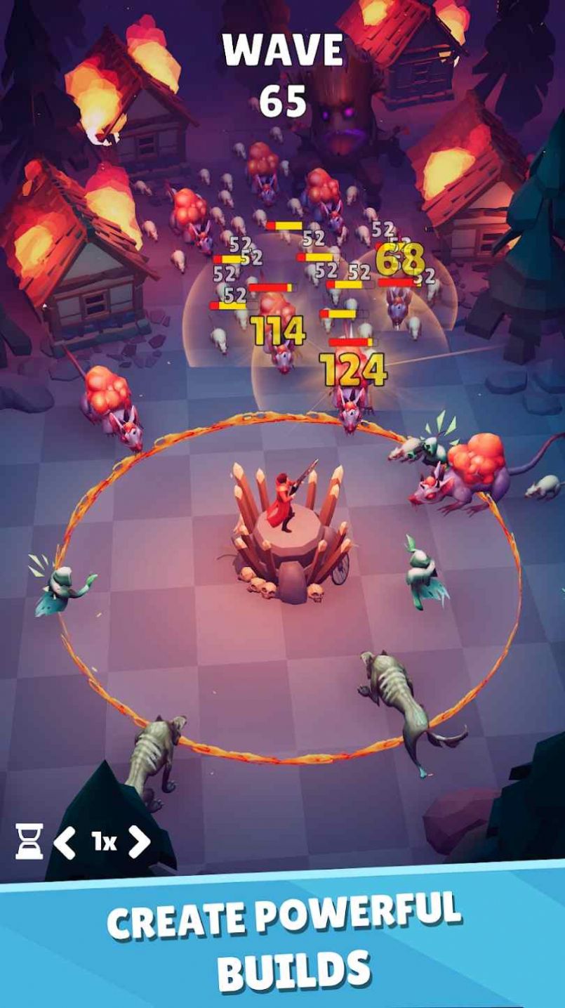 黑暗堡壘塔防(HeroDefence)