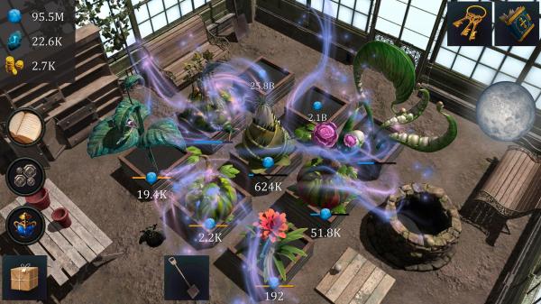 巫師溫室閑置（Wizards Greenhouse Idle）