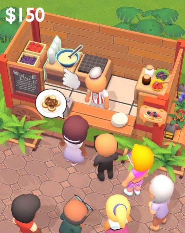 迷你休閑薄餅(Mini Pancake Idle)
