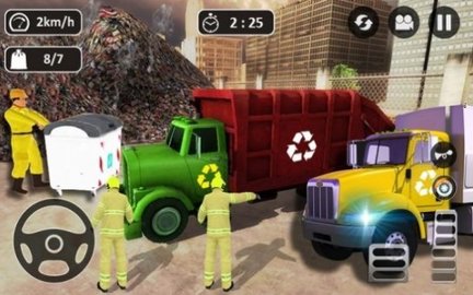 模擬垃圾車清潔（Garbage Trash Truck Driving）