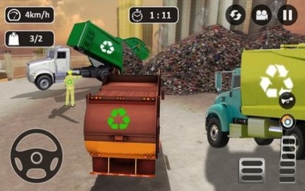 模擬垃圾車清潔（Garbage Trash Truck Driving）