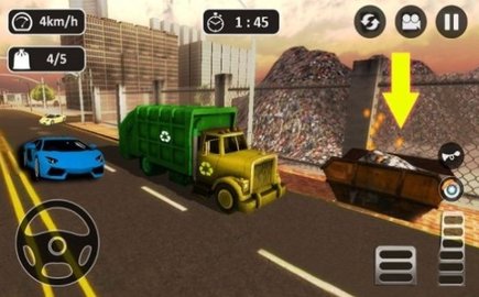 模擬垃圾車清潔（Garbage Trash Truck Driving）