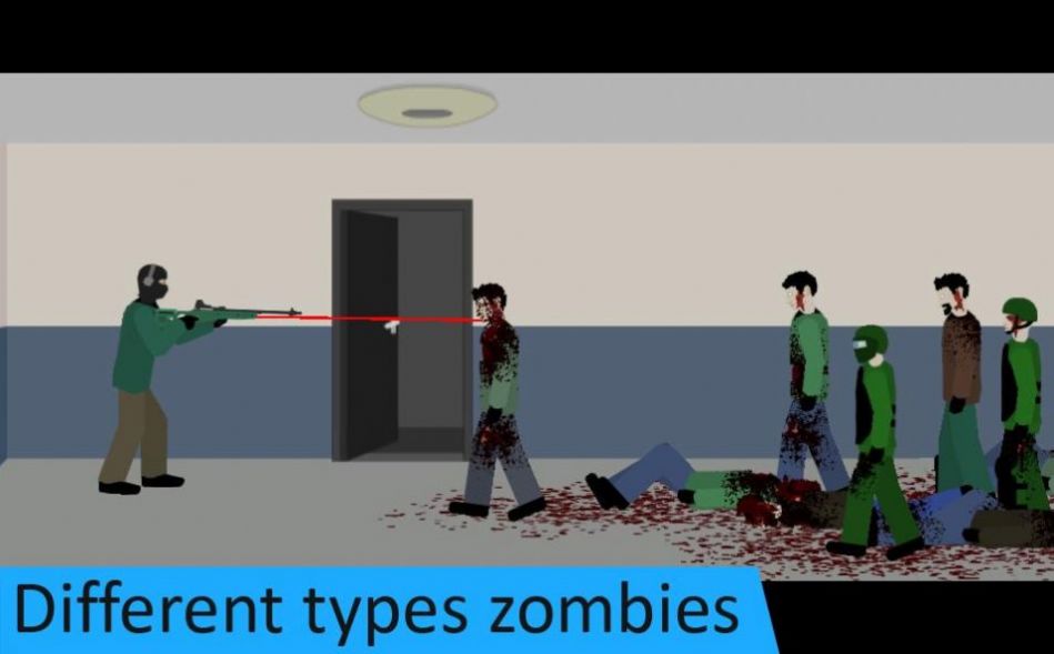 末日城市僵尸戰爭(Flat Zombies Cleanup Defense)