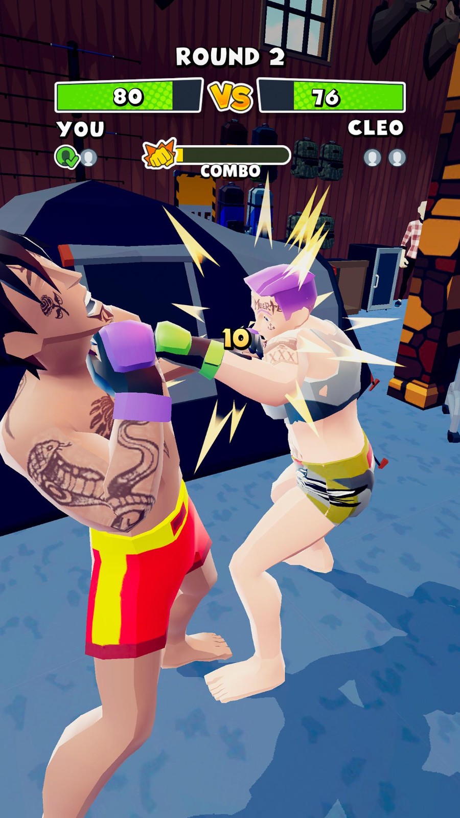 拳擊戰(zhàn)斗2（Swipe Fight 2）