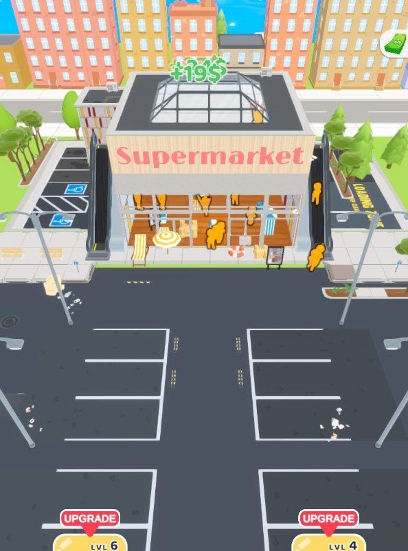 放置購物人群（Shopping Crowd）