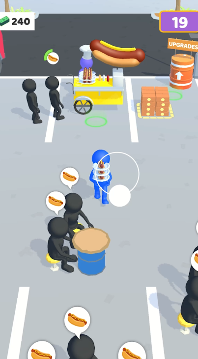 放置食品車(Idle Food Truck)