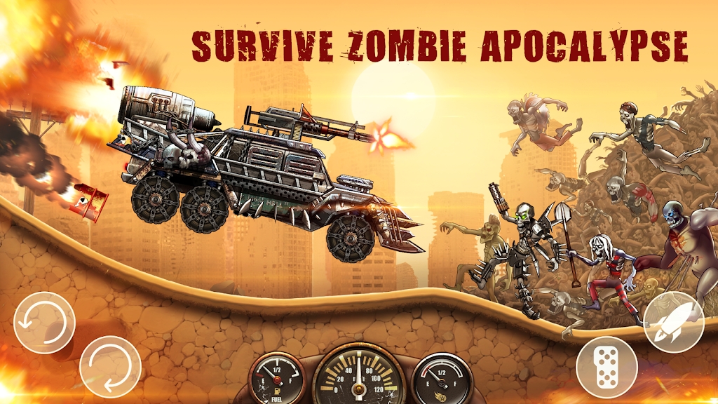 Zombie Hill Racing Earn Climb