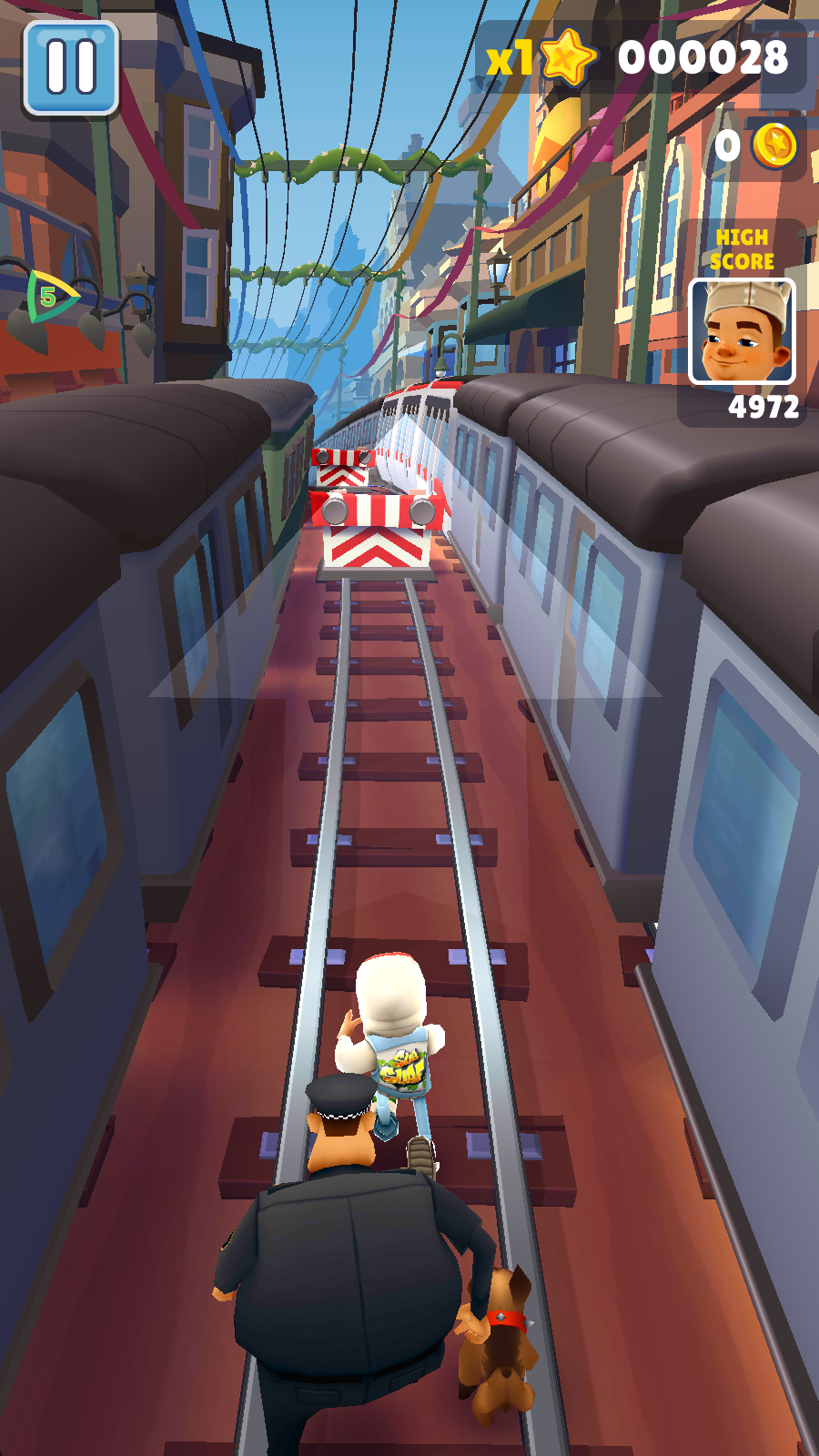 Subway Surf無限跳躍