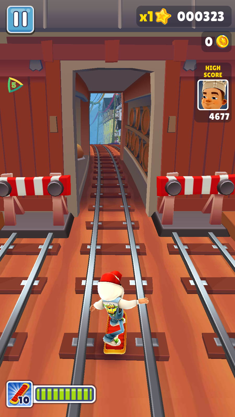 Subway Surf無限跳躍