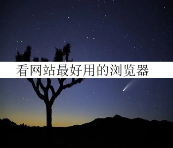 看網(wǎng)站最好用的瀏覽器