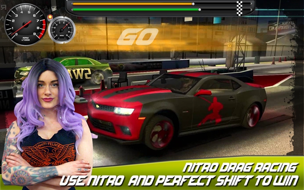 快速漂移模擬器（Fast cars Drag Racing game）