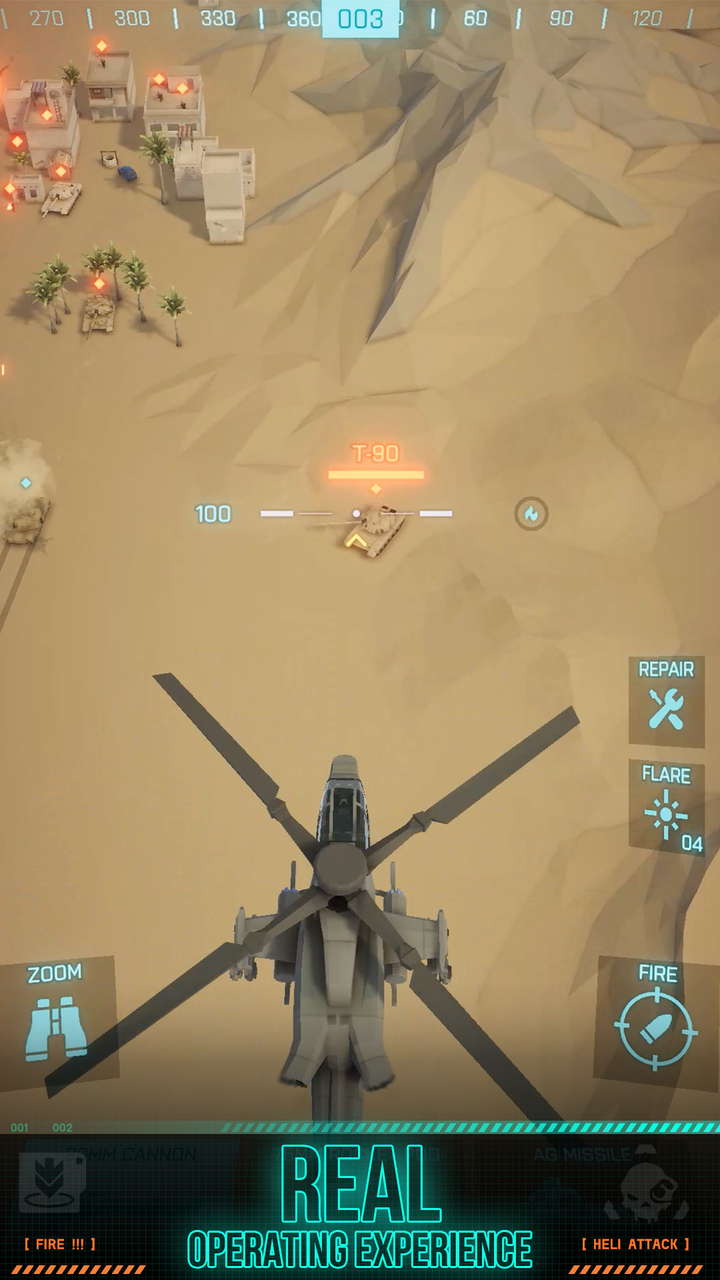 武裝直升機（Gunship Helicopter 3D）