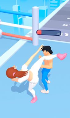 男孩女孩向前沖