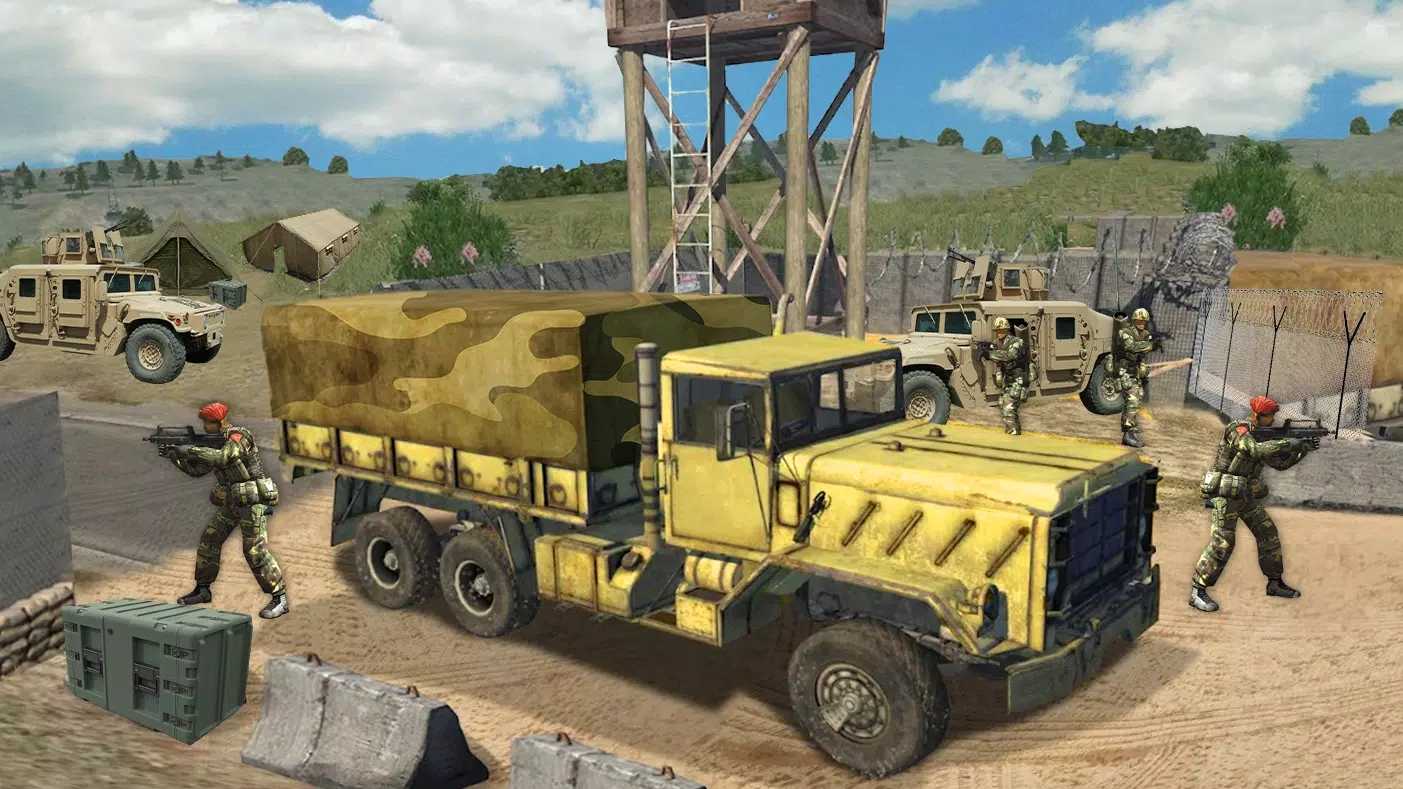 美國軍車卡車駕駛